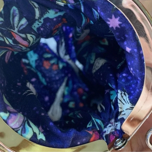 Vera Bradley Harry Potter Hedwig Bag Charm Coin Purse Forbidden Forest Key Chain - Picture 6 of 16